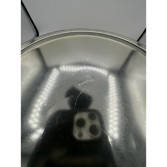 Vintage 1960s Gold Aluminum Ice Bucket Made in Italy Art Deco Retro - Picture 6 of 8